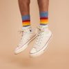 Crew Sock in Banks Stripe - Image 4