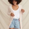 Nantucket Cardigan in Seashell Pink - Image 2