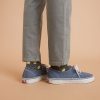 Crew Sock in Smiley Print - Image 4