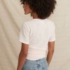 Marilyn Wrap Top in Rosewater - Image 2