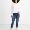 Double Knit Crew in Natural - Image 4