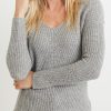 Elisa Pullover in Heather Grey - Image 5