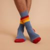 Crew Sock in Banks Stripe - Image 5