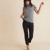 Swing Crew Tee in Mid Heather Grey - Image 5