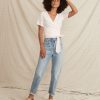 Marilyn Wrap Top in Rosewater - Image 5