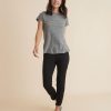 Swing Crew Tee in Mid Heather Grey - Image 4