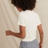 Brielle Front Twist Top in Cream White - Image 4
