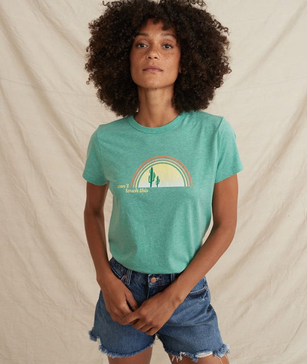 Santa Fe Tee in Green Lake