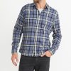 Handsome Jack Button Down in Faded Navy Plaid - Image 2