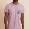 Signature Pocket Tee in Mauve Shadows - Image 3