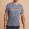 Sport Crew Graphic Tee in Patriot Blue - Image 2