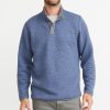 Corbet Pullover in Bering Sea/Dark Heather Grey - Image 3