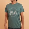 Signature Crew Tee in Mallard Saguaro - Image 2