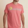 Signature Crew Graphic Tee in Baked Apple Palm Sunset - Image 2