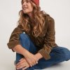 Tahoe Beanie in Barn Red - Image 4