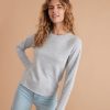 Valery Reversible Top in Sapphire/Sapphire Heather - Image 3