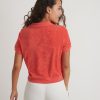 Vintage Short Sleeve Polo in Red - Image 4