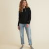 Women's Sunset Pullover Hoodie in Black - Image 2