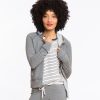 Mock Twist Terry Slouchy Hoodie - Image 2