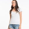 Slub U-neck - Grey Dawn - Image 2