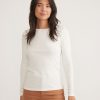 Lexi Rib Long Sleeve Crew Tee - Image 4