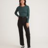 Lexi Rib Long Sleeve Crew Tee - Image 5