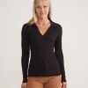 Deserae Knit Polo - Image 3