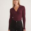 Deserae Knit Polo - Image 3