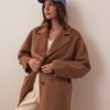 Colette Oversized Longline Coat - Image 4