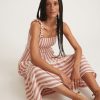 Selene Double Cloth Maxi Dress - Image 7