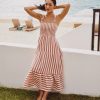 Selene Double Cloth Maxi Dress - Image 4