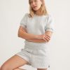 Corbet Quilted Short Sleeve Sweatshirt - Image 3