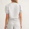 Corbet Quilted Short Sleeve Sweatshirt - Image 4