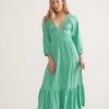 Florence Vintage Slub Midi Dress - Image 6