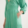 Florence Vintage Slub Midi Dress - Image 2