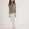 Lexi Rib Button Top - Image 5