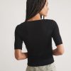 Lexi Rib Square Neck Top - Image 4
