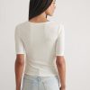 Lexi Rib Square Neck Top - Image 4