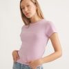 Lexi Rib Sun-In Crew Tee - Image 3