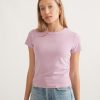 Lexi Rib Sun-In Crew Tee - Image 2