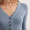 Lexi Rib Sun-In Henley - Image 2