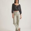 Tiana Double Cloth Cropped Blouse - Image 5
