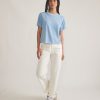Sadie Vintage Slub Crop Tee - Image 5