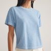 Sadie Vintage Slub Crop Tee - Image 2