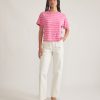 Sadie Vintage Slub Crop Tee - Image 5