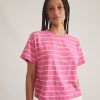 Sadie Vintage Slub Crop Tee - Image 3