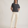 Sadie Vintage Slub Crop Tee - Image 5
