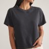 Sadie Vintage Slub Crop Tee - Image 2