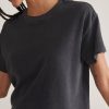 Sadie Vintage Slub Crop Tee - Image 3