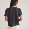 Sadie Vintage Slub Crop Tee - Image 4